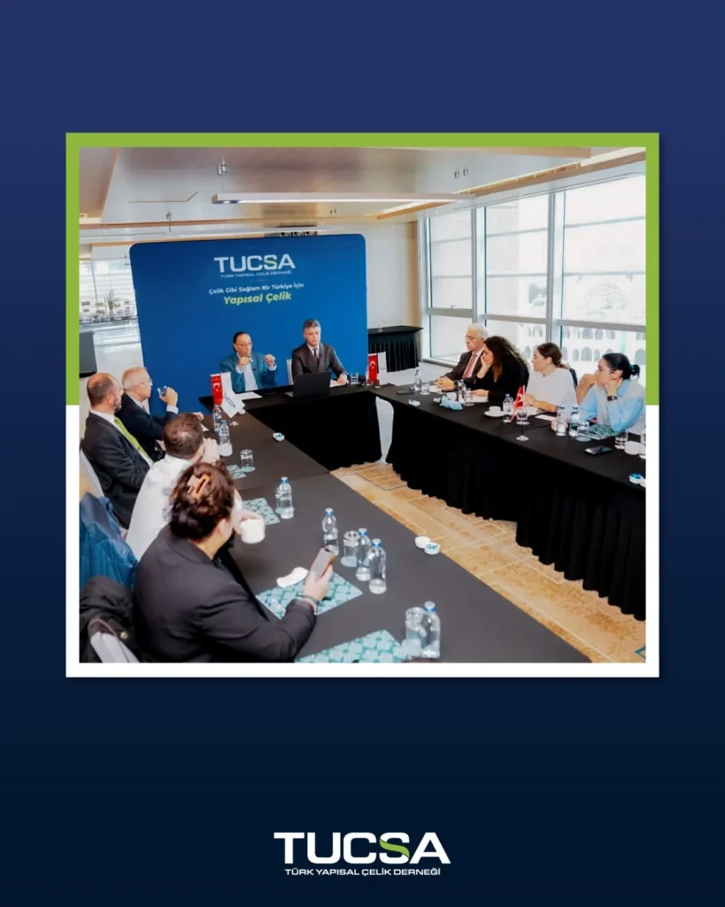 TUCSA basın toplantısı salonundan bir görünüm (14 Ekim 2026, Wyndham Grand İstanbul)