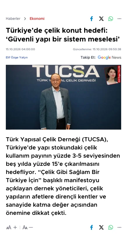 Cumhuriyet sitesindeki haberin ekran görüntüsü