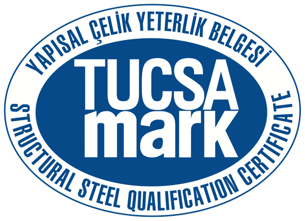 TUCSAmark Yapısal Çelik Yeterlilik Belgesi logosu